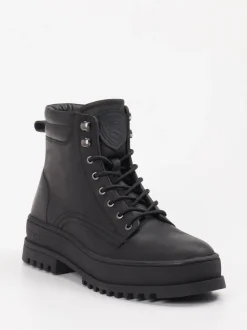Blauer – Schnürboots aus Kalbleder schwarz