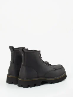 Blauer – Schnürboots aus Kalbleder schwarz