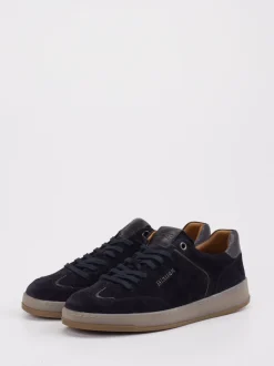 Blauer – Sneaker aus Veloursleder Dunkelblau