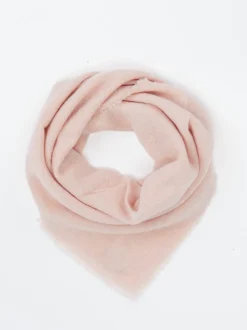 Blui – Dreieckstuch aus Kaschmir-Mix Rosé