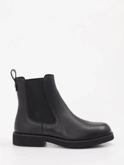 Boss – Chelsea Boots aus Lammleder schwarz