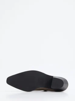 Boss – Chelsea-Stiefeletten aus Veloursleder taupe