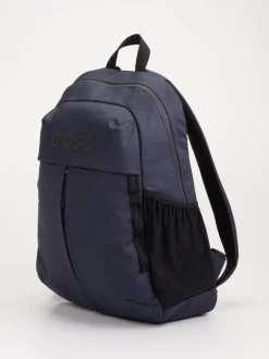Boss – Daypack aus Polyester in Dunkelblau