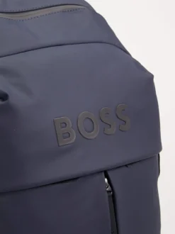 Boss – Daypack aus Polyester in Dunkelblau