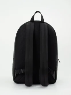 Boss – Daypack aus Textil in Lederoptik Schwarz