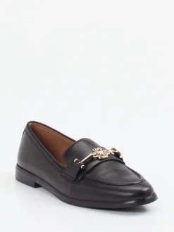 Boss – Loafer aus Kalbleder mit goldener Spange