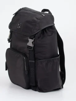 Boss – Rucksack aus Textil in Schwarz