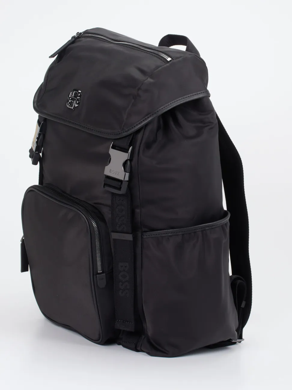 Boss – Rucksack aus Textil in Schwarz