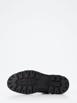 Boss – Schnürboots aus Veloursleder dunkelbraun