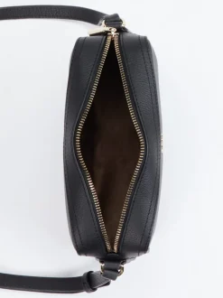 Boss – Schultertasche aus Lederimitat Schwarz