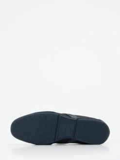 Boss – Sneaker aus Synthetik und Veloursleder Dunkelblau