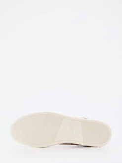 Boss – Sneaker aus Velour/Leder im Color-Blocking