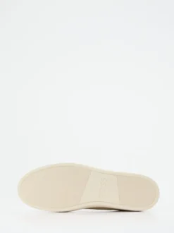 Boss – Sneaker aus Veloursleder beige