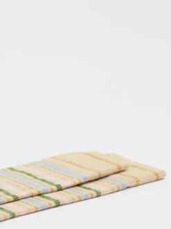 Burlington – Crew Socken aus Textil mit Pastellstreifen