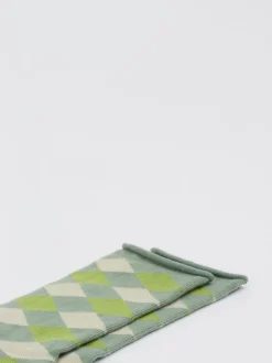 Burlington – Crew-Socken aus Baumwolle mit Argyle