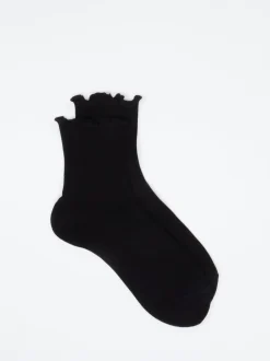 Burlington – Damensocken aus Baumwollmix Schwarz