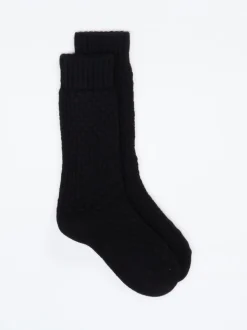 Burlington – Freizeitsocken aus Wolle schwarz