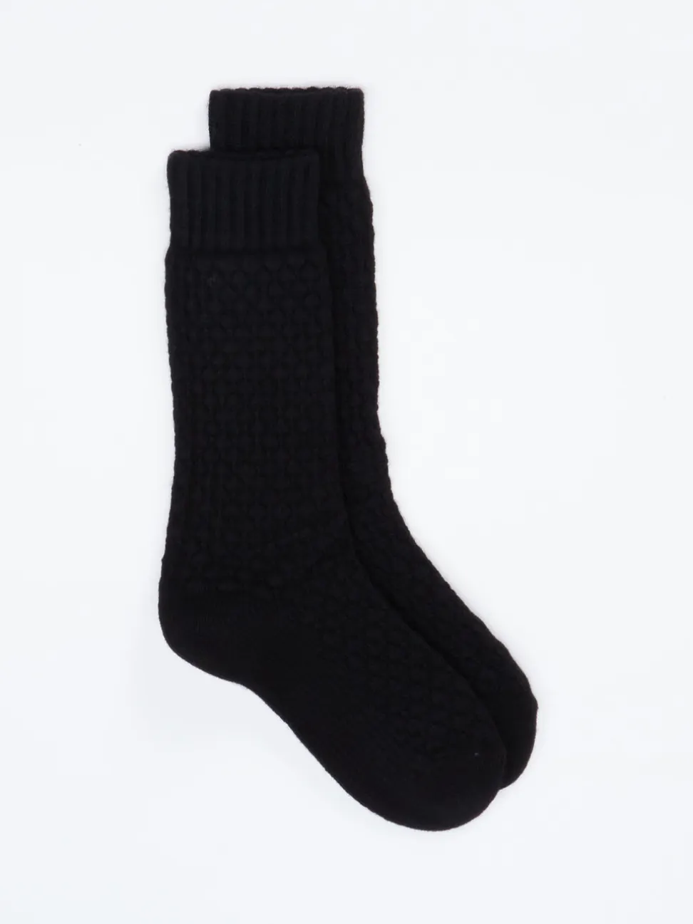 Burlington – Freizeitsocken aus Wolle schwarz