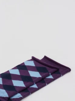Burlington – Freizeitsocken aus Baumwolle Dunkelviolett