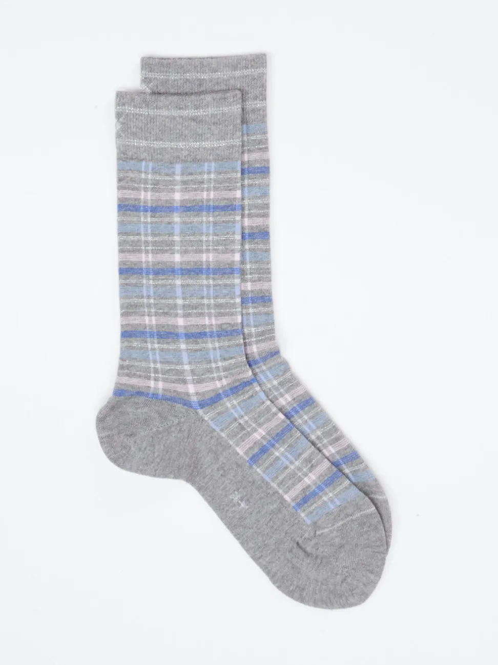 Burlington – Socken aus Baumwollmix mit Glanzfaden