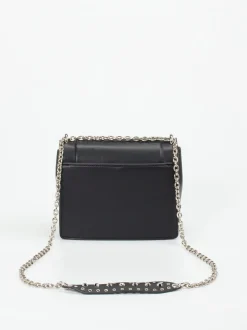 CAFèNOIR – Crossbody Bag aus Synthetikleder Schwarz