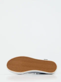 CAFèNOIR – Plateau-Sneaker aus Textil und Metallicleder