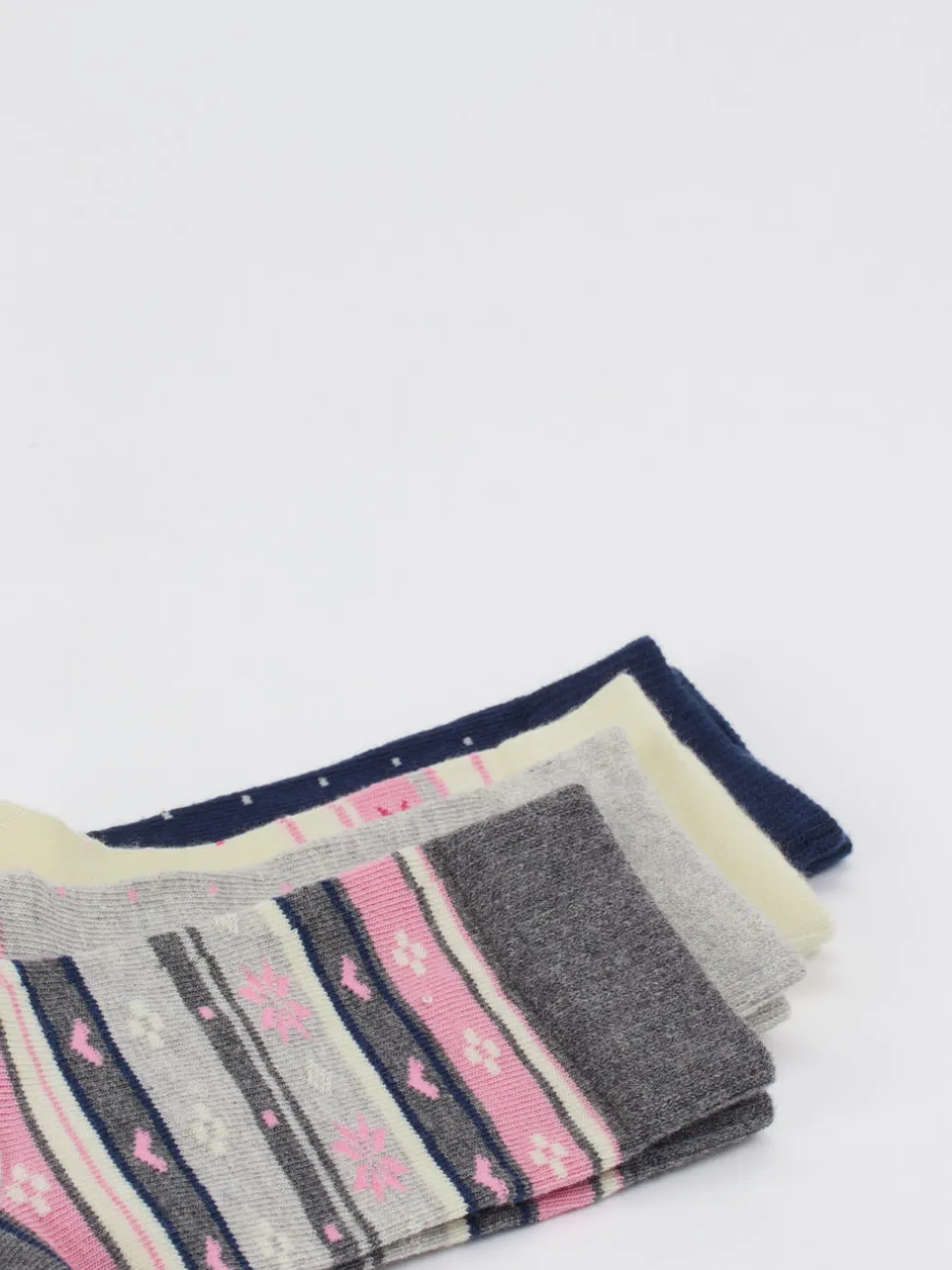 Camano – Crew-Socken aus Textil mit Norweger-Muster