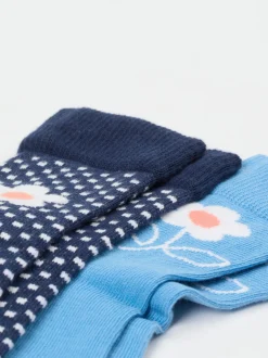 Camano – Kindersocken aus Textil mit Blumenmotiv