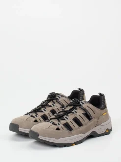 Camel Active – Herrensandale aus Veloursleder grau