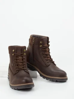 Camel Active – Outdoor-Boots aus Fettleder braun