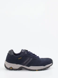 Camel Active – Outdoor-Sneaker aus Veloursleder Dunkelblau