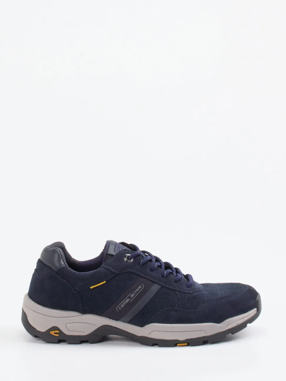 Camel Active – Outdoor-Sneaker aus Veloursleder Dunkelblau