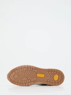 Camel Active – Retro-Sneaker aus Kalbleder Off-White