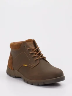 Camel Active – Schnürboots aus Fettleder Braun