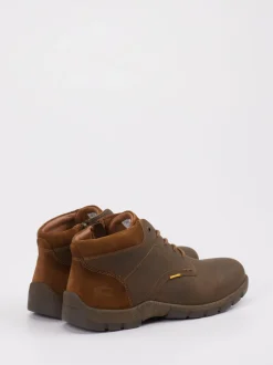 Camel Active – Schnürboots aus Fettleder Braun