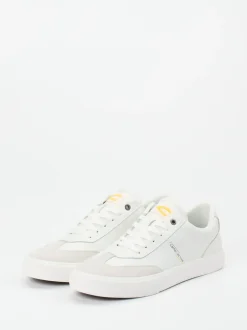 Camel Active – Sneaker aus Kalbleder Off-White