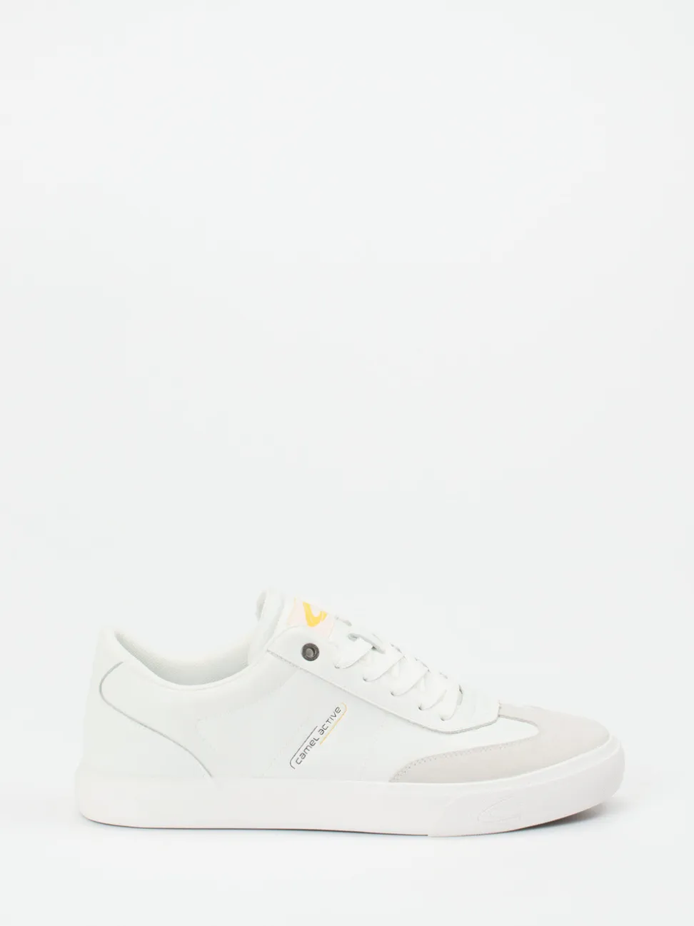 Camel Active – Sneaker aus Kalbleder Off-White