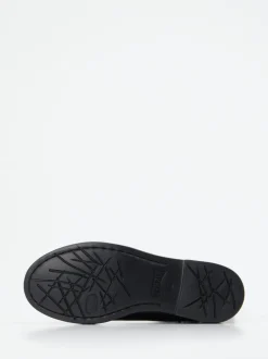 Camper – Chelsea Boots aus Glattleder schwarz