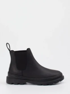 Camper – Chelsea Boots aus Nubukleder schwarz