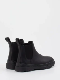 Camper – Chelsea Boots aus Nubukleder schwarz