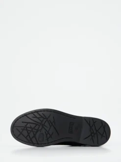 Camper – Chelsea Boots aus Glattleder schwarz