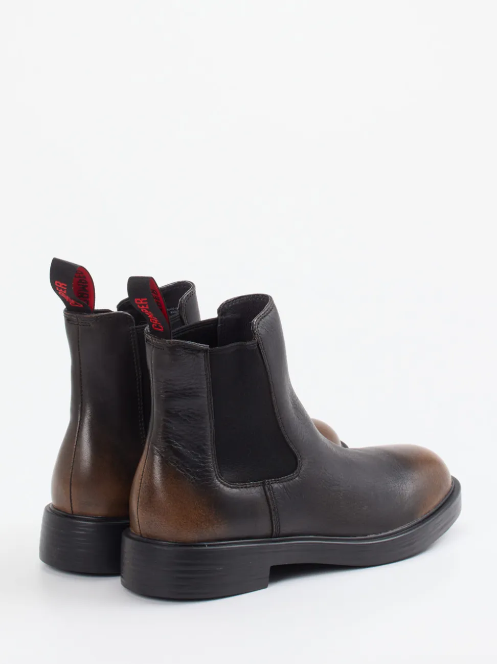 Camper – Chelsea Boots aus Glattleder Dunkelbraun