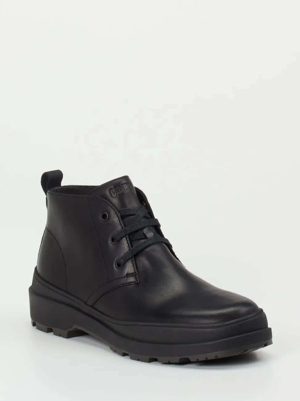 Camper – Chukka Boots aus Kalbleder schwarz