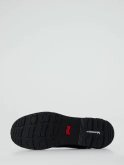 Camper – Combat-Boots aus Kalbleder schwarz