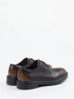 Camper – Derby-Schnürschuh aus Glattleder Dunkelbraun