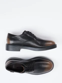 Camper – Derby-Schnürschuh aus Glattleder Dunkelbraun