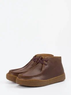 Camper – Desert Boots aus Glattleder mittelbraun