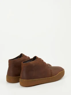 Camper – Desert Boots aus Fettleder in Braun