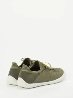 Camper – Low-Top-Sneaker aus Textilstrick Olivgrün