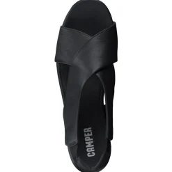 Camper – Sandale aus Kalbleder in Schwarz